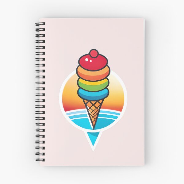 Item preview, Ice cream cone pop art designed and sold by AsCreationss.