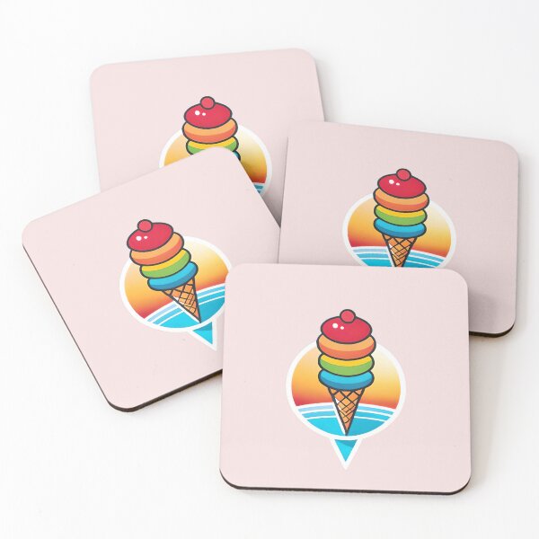 Item preview, Ice cream cone pop art designed and sold by AsCreationss.