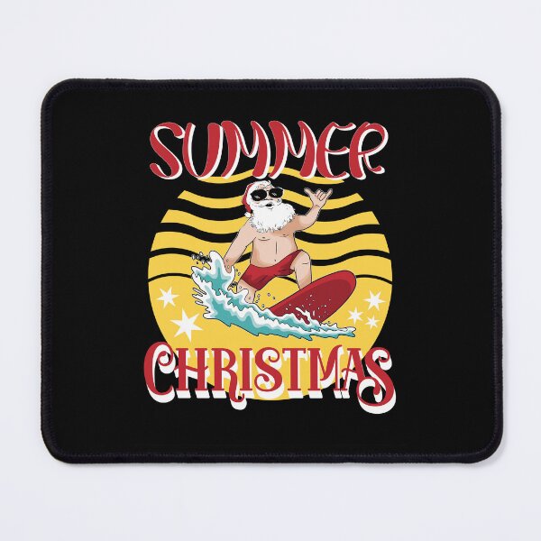 Item preview, Summer Christmas Vacation Surfer Surfing designed and sold by Betsytiptoe.