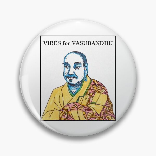 Item preview, Philosopher Doodle Portrait: Vibes for Vasubandhu designed and sold by spldoodles.
