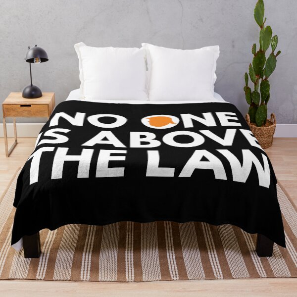 Item preview, No one is above the law white designed and sold by Politics-Corner.