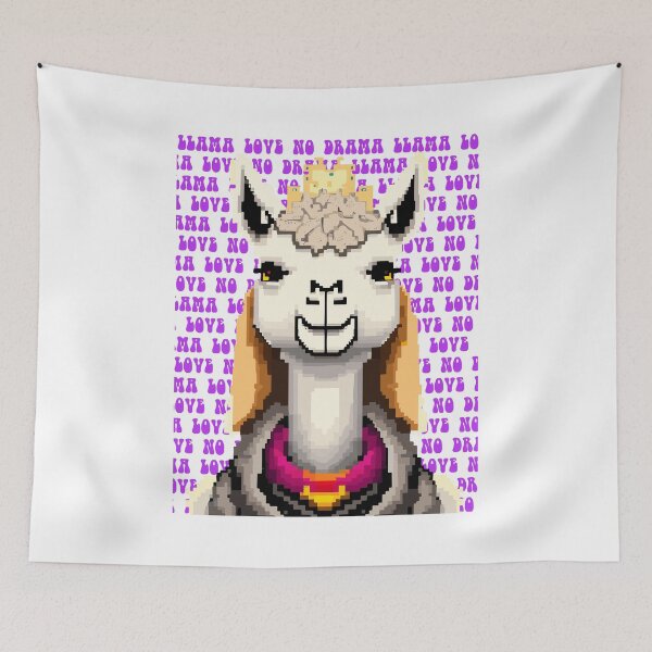Item preview, Llama Pun Illustration Design designed and sold by The Funscape Store.