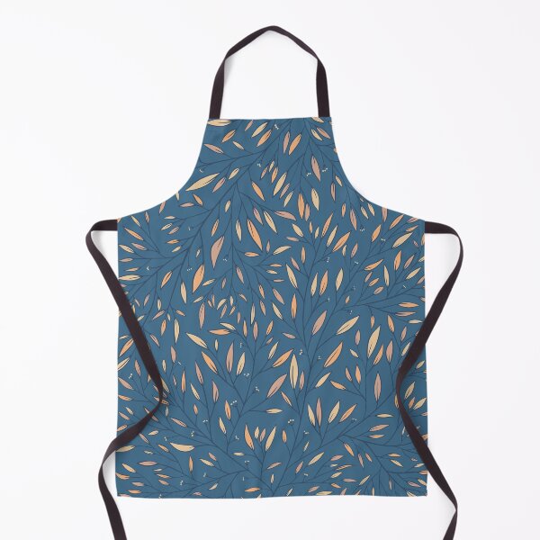Item preview, Retro leaf Pattern  designed and sold by RosieSketchbook.