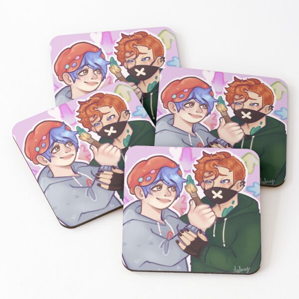 Item preview, Soft BF and Soft Pico (FNF) designed and sold by Sydney Beattie.