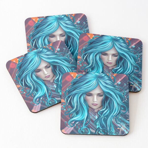 Item preview, Mystifying Blue Lady designed and sold by MugsAndDuds.