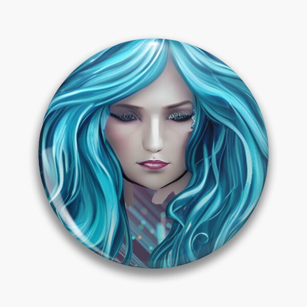 Item preview, Mystifying Blue Lady designed and sold by MugsAndDuds.