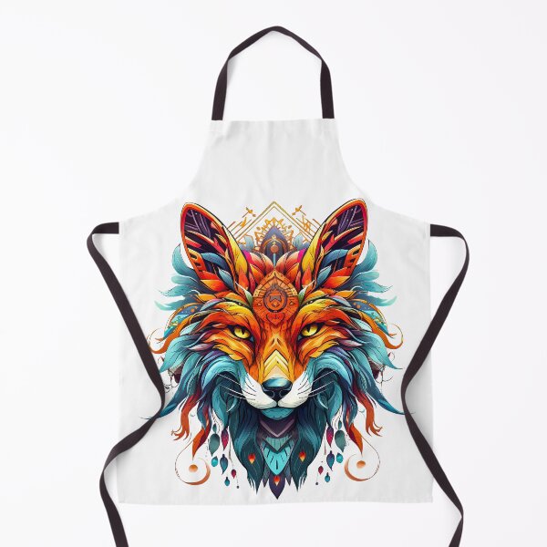 Aperçu de l'œuvre Fox Art - Beauté sauvage colorée pour les amateurs de renards créée et vendue par AlanPhotoArt.