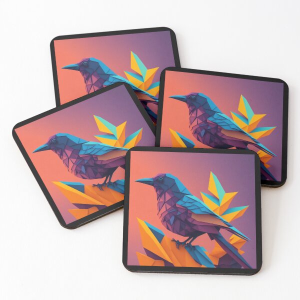 Item preview, Song of Colors: Captivating Shillotte Bird Design designed and sold by hudaG.