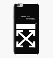 black white off iPhone Case