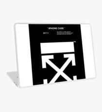Vinilo para portátil negro blanco apagado