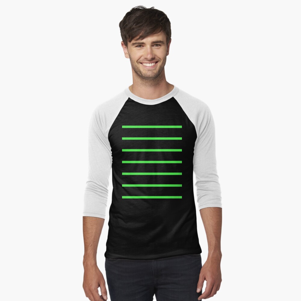 Item preview, Baseball ¾ Sleeve T-Shirt designed and sold by StudioDestruct.