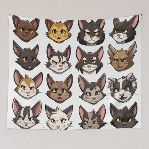 Item preview, Creative Cats - Cartoon, sprite sheet designed and sold by shakespeare1212.
