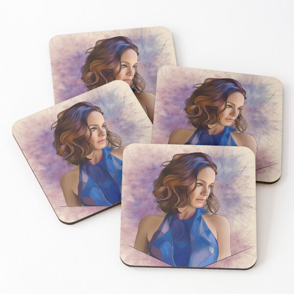 Item preview, Sarah Wayne Callies watercolor  designed and sold by kelsey_fanart.