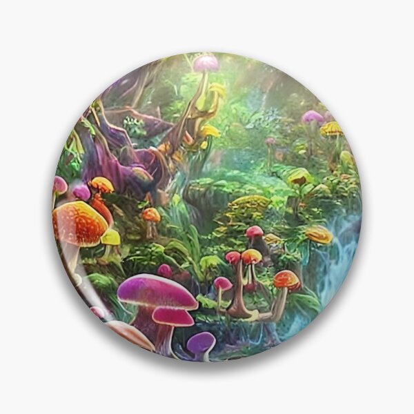 Item preview, Mushroom Land: A Mystical World designed and sold by janMitame.