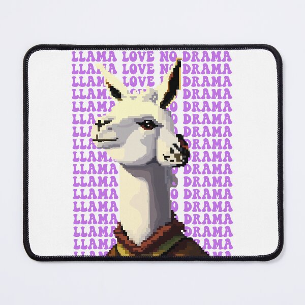 Item preview, Llama Pun Illustration Design designed and sold by The Funscape Store.