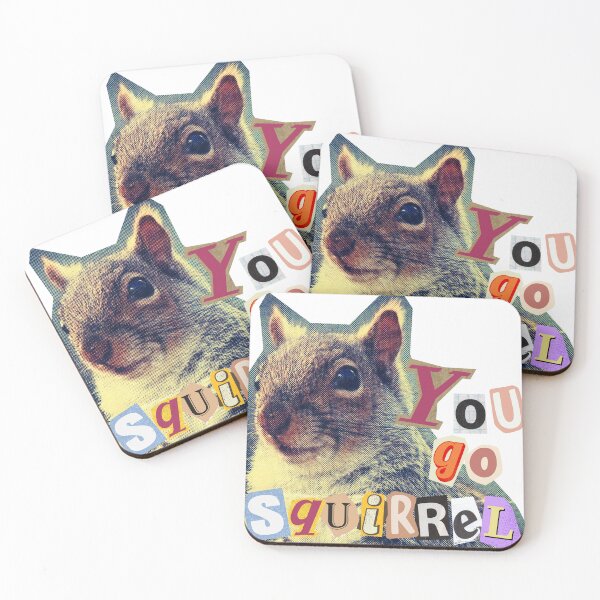 Item preview, You Go Squirrel designed and sold by DigitalLuckyCat.