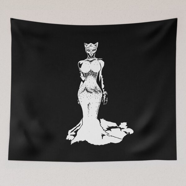 Item preview, Cat Met Gala - CELEBRITIES Collection - Black and White designed and sold by noirnoire.