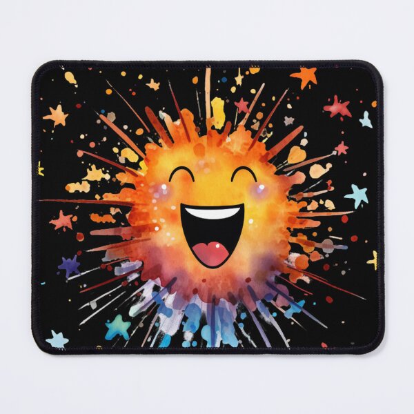 Item preview, Joyful Radiance: A Smiling Burst of Color designed and sold by MyMerryMary.