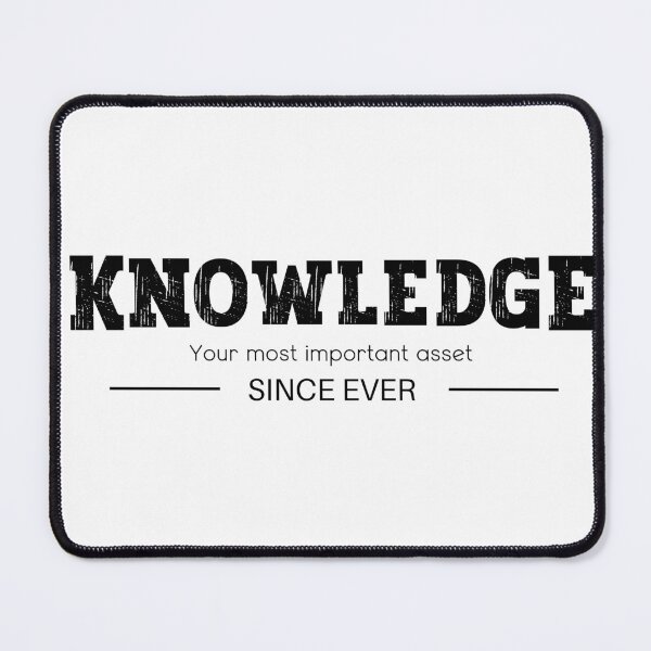 Item preview, Knowledge - Your Most Important Asset - Since Ever designed and sold by StudioRedKoala.