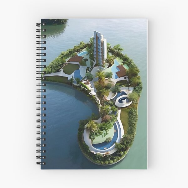 Item preview, Floating Island Paradise designed and sold by Lisa Pearlman.