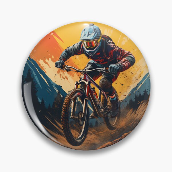 Item preview, Retro Mountain bike - Send it designed and sold by Hochiedesign.