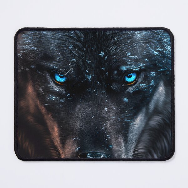 Item preview, shewolfdaughter angry wolf face designed and sold by Mk5studio.
