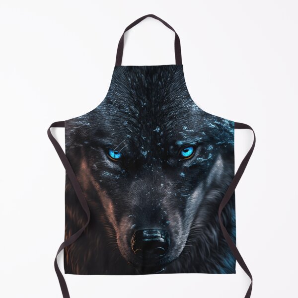Item preview, shewolfdaughter angry wolf face designed and sold by Mk5studio.