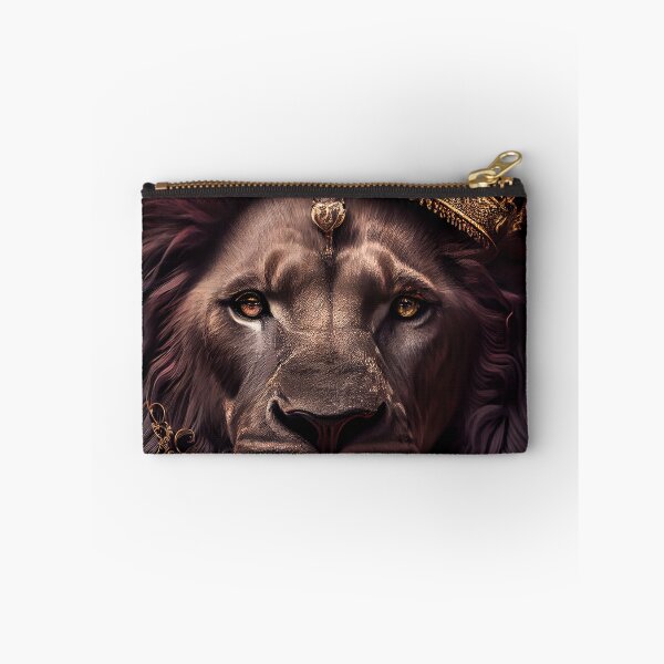 Item preview, black lion king or red art poster designed and sold by Mk5studio.
