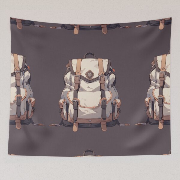 Item preview, Cream design bagpack designed and sold by HydraDreams.