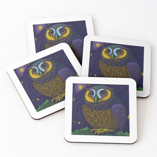 Item preview, Owl in thought designed and sold by AndPeace702.