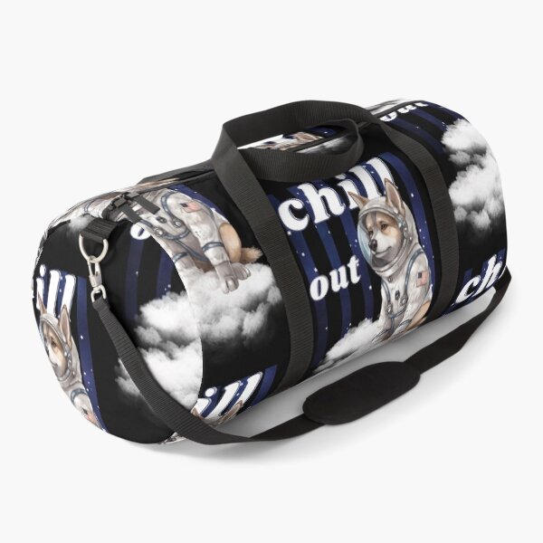 Item preview, Chill out - German Shepherd Astronaut, rest and relaxation. Relax and calm. Calm down, chill out. Funny Spacedog designed and sold by PupilLove.