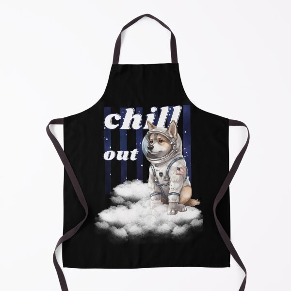 Item preview, Chill out - German Shepherd Astronaut, rest and relaxation. Relax and calm. Calm down, chill out. Funny Spacedog designed and sold by PupilLove.