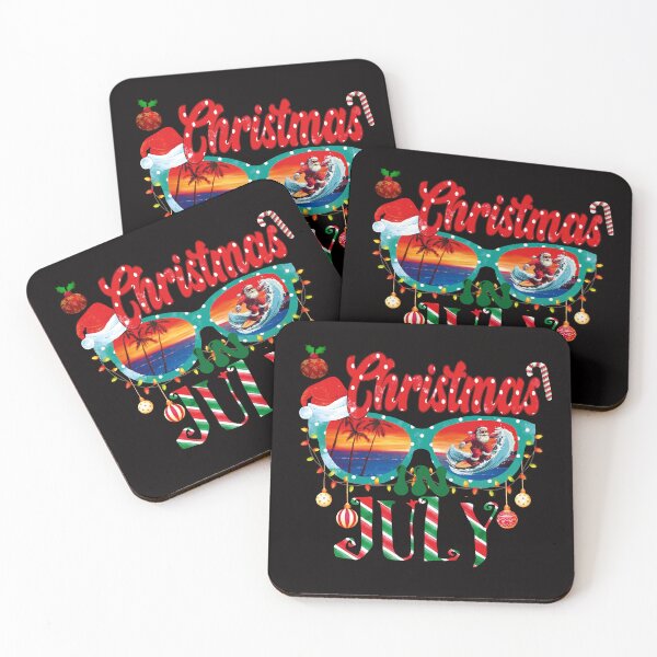 Item preview, Christmas In July, Sunglasses, Sunset, Santa Surfing, by DAM Creative, designed and sold by DAM Creative ⭐⭐⭐⭐⭐.