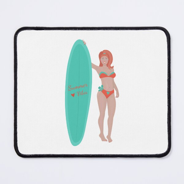 Item preview, Redhead woman with a sailboard designed and sold by OM-lova.