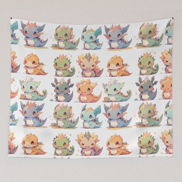 Item preview, Cute little dragons! designed and sold by HydraDreams.