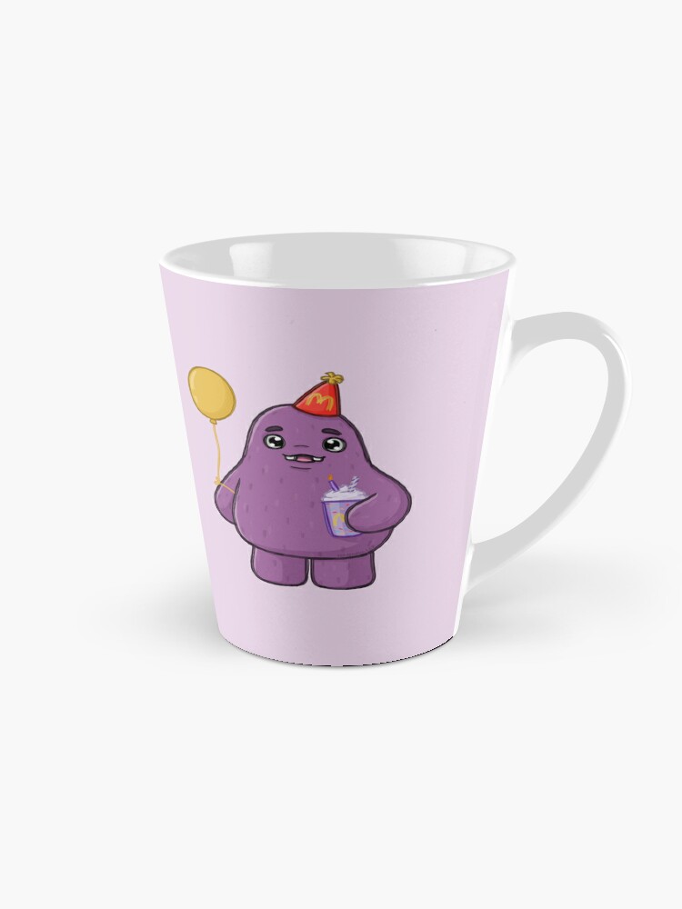 Limited Edition Happy Birthday grimace Shake Digital MUG Sublimation  Design, Unique Custom Digital 11oz Mug Wrap Design Purple Coffee Cup  (Instant Download) 