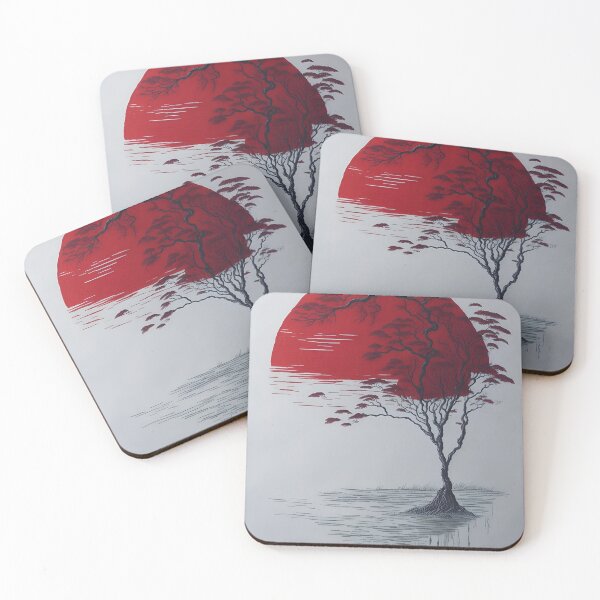 Item preview, Japanese rice paper sunset designed and sold by AyrDigitalArt.