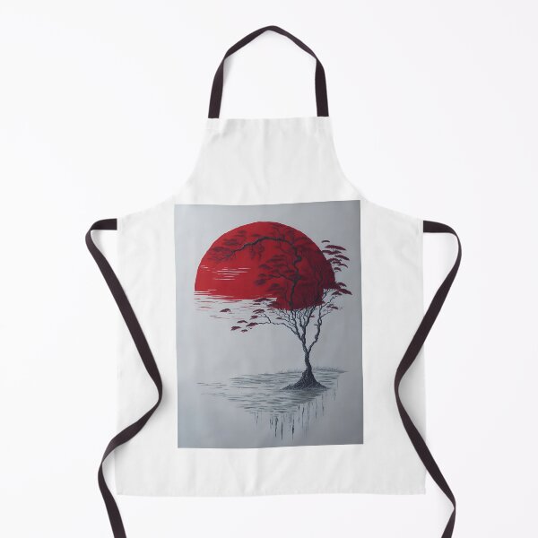 Item preview, Japanese rice paper sunset designed and sold by AyrDigitalArt.