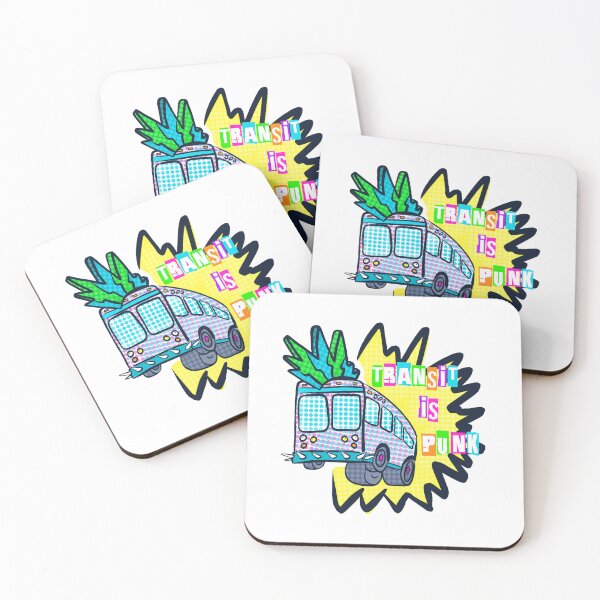Item preview, Transit is Punk designed and sold by BitofLiz.