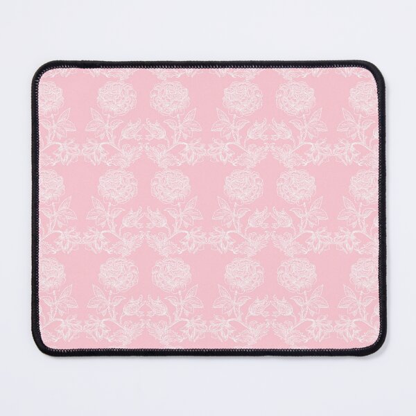Item preview, Fragrance of Affection and White Roses Pattern on the Pink Background designed and sold by IraNiva.