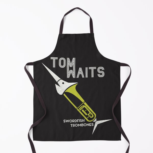 Item preview, Tom Waits Swordfishtrombones | White Mid Century Modern Art designed and sold by theoralcollage.