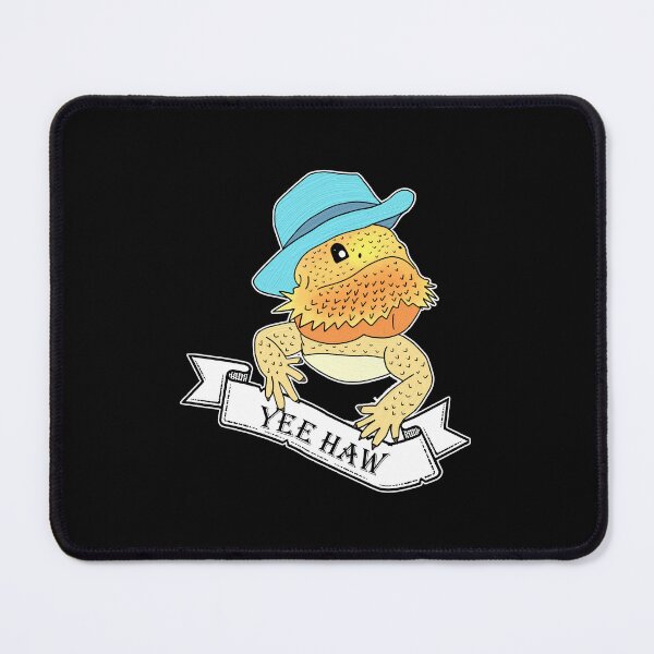 Item preview, Yee Haw Beardie Cowboy  - Bearded Dragon Lover designed and sold by Bug & Brush.