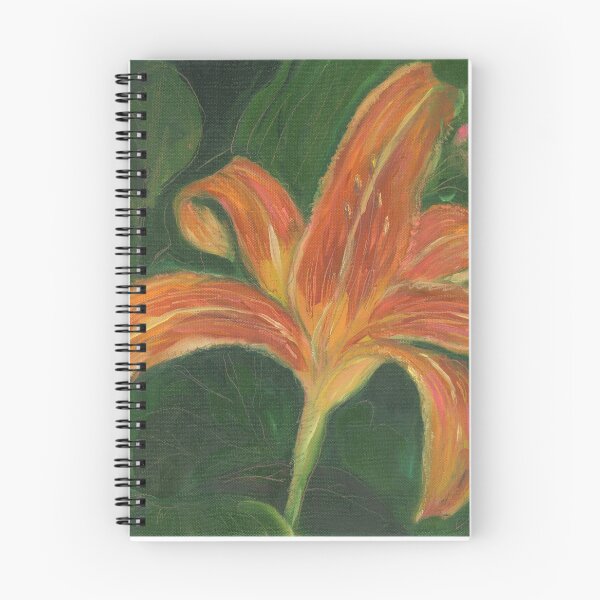 Item preview, Lirio de día naranja designed and sold by HelenDBVickers.