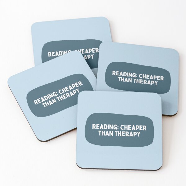 Item preview, Reading: Cheaper than Therapy designed and sold by Chloe Lamplugh.