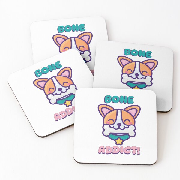 Item preview, Cute Dog addicted to bones designed and sold by SE7VENTH.