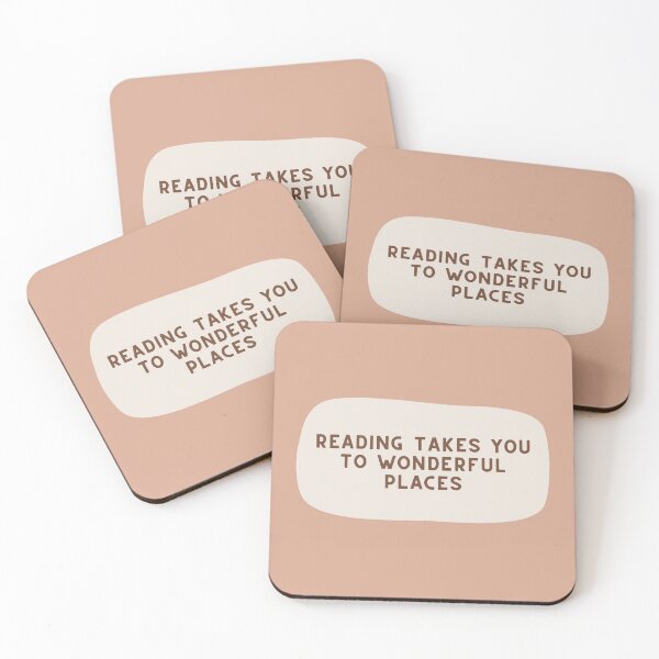 Item preview, Reading takes you to wonderful places designed and sold by Chloe Lamplugh.