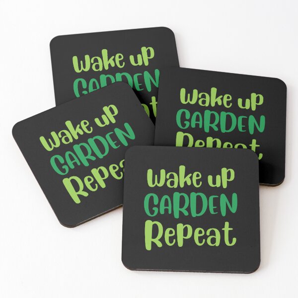 Item preview, Wake up GARDEN Repeat designed and sold by jazzydevil.