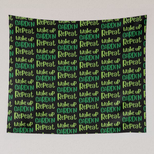 Item preview, Wake up GARDEN Repeat designed and sold by jazzydevil.