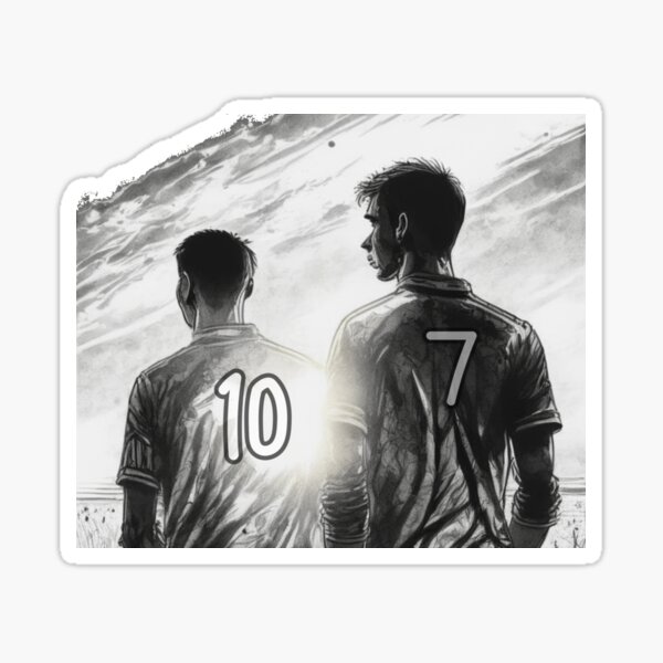 Cristiano Ronaldo Messi Sticker by LazioPress.it for iOS & Android