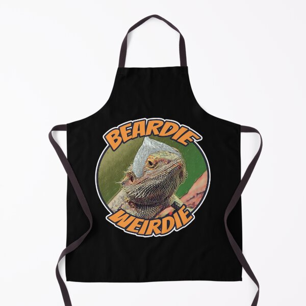 Item preview, Beardie Weirdie - Bearded Dragon In A Tin Foil Hat designed and sold by Bug & Brush.